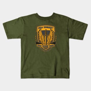 22nd Regiment Insignia Kids T-Shirt